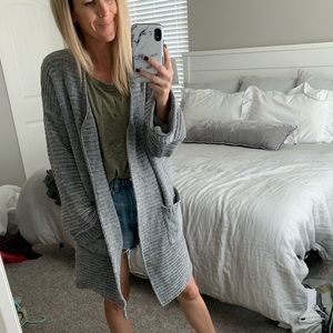 Sage Chenille Cardigan